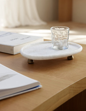 Leven Marble Tray by Eny Lee Parker