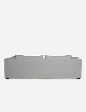 Back of the Cashel Gray Performance Fabric Sofa