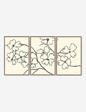 Dogwood Wall Art by Susan Hable (Set of 3)