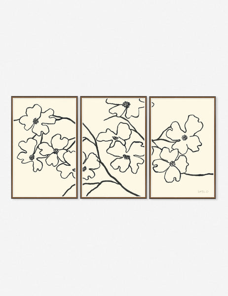 Dogwood Wall Art by Susan Hable (Set of 3)