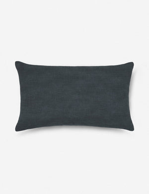 The black back on the Kellan lumbar throw pillow