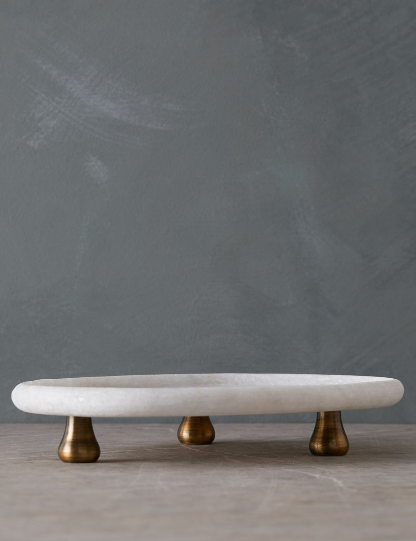 Leven Marble Tray by Eny Lee Parker