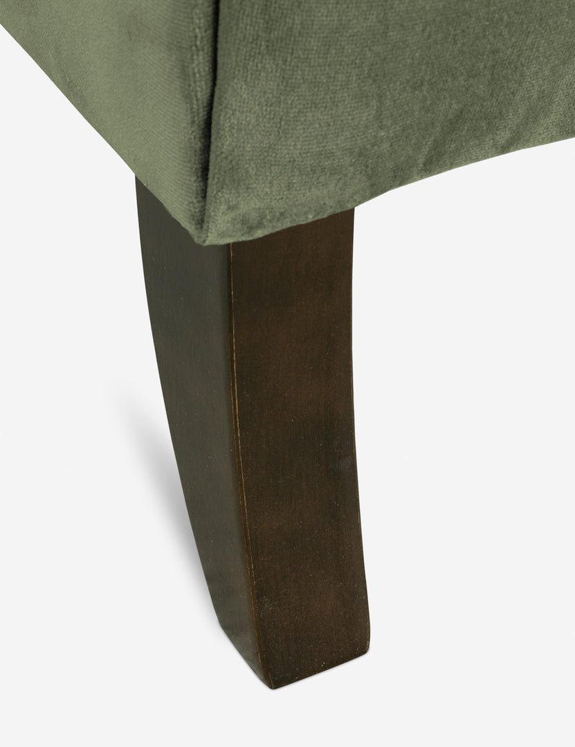 #color::moss-luxe-velvet #leg-finish::chocolate-and-pewter