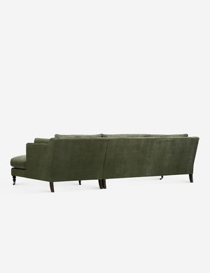 Back of the Fabienne moss sectional