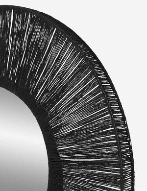 Close-up of the Carlotta Round Mirror