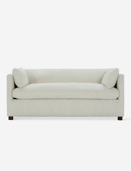 #color::white-basketweave #size::queen | Lotte White Basketweave queen-sized sleeper sofa