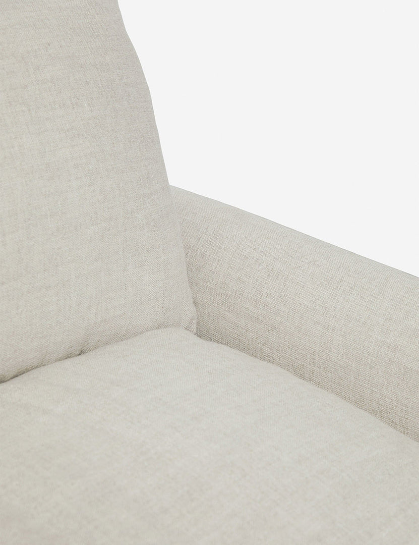 #color::natural-linen #size::103-W | Inner corner of the Rupert Natural Linen sofa