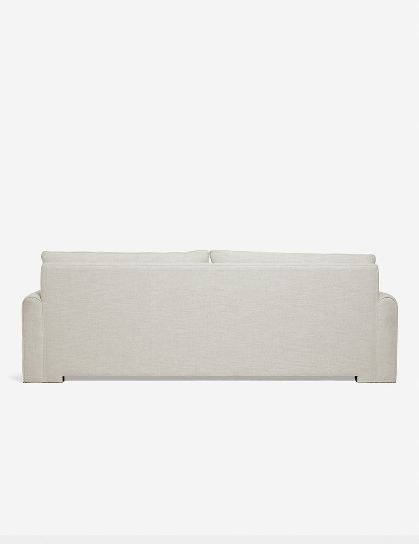 #color::natural-linen #size::103-W | Back of the Rupert Natural Linen sofa