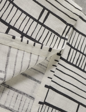 Sector Linen Napkins (set of 4) by Hadiya Williams