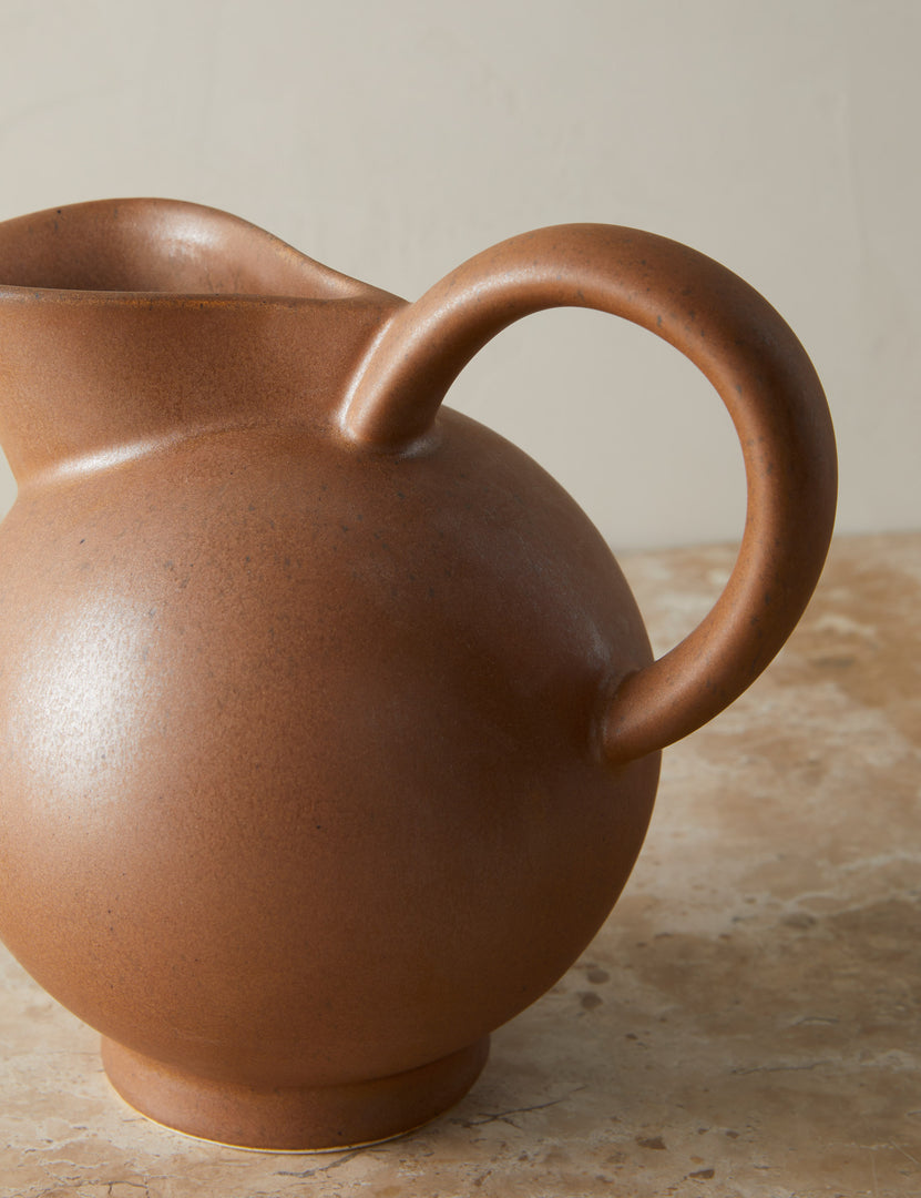 Stoneware Pitcher by Sarah Sherman Samuel