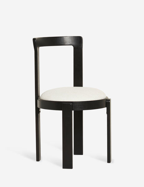 #color::black | Angled view of the Tobie Dining Chair (Set of 2)