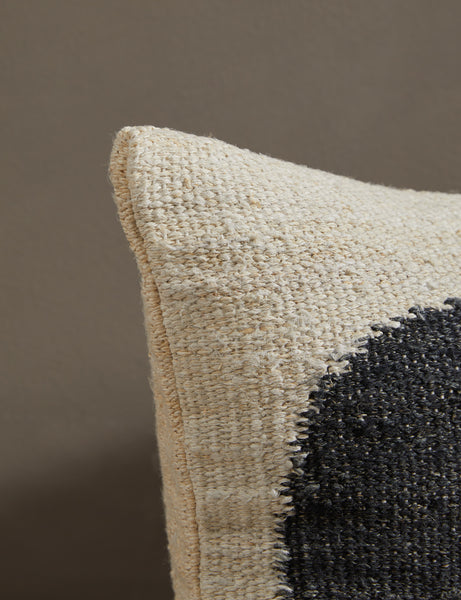 Vela Hemp Lumbar Pillow by Hadiya Williams