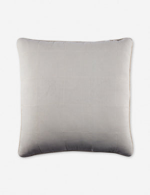 Antwerp Large Quilted Euro cream Sham by Pom Pom at Home