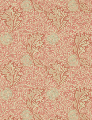 Morris & Co. Apple Wallpaper, Rust Gold Swatch