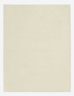 Dune ivory plush handmade wool-blend rug by Jenni Kayne