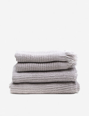 Sherra stone grey Waffle Towel by House No. 23