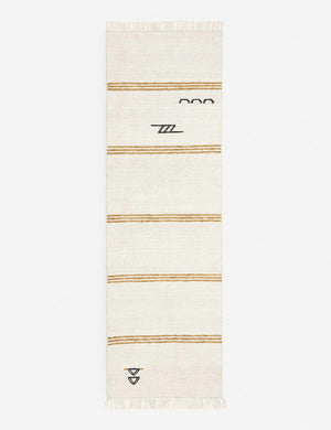 The runner size of the Iconic Stripe Rug
