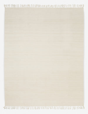 Sierra natural linen flatweave hand woven rug