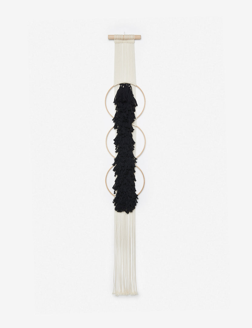 #color::black | Studio Nom Lwazi black woven Wall Hanging by nom