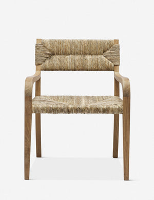 Nolani woven rattan arm chair