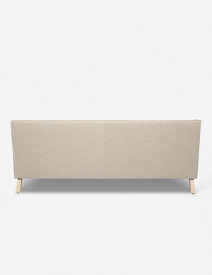 Back of the Rivington Stripe Linen sofa
