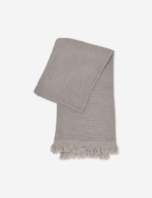 Sherra stone grey Waffle Towel by House No. 23