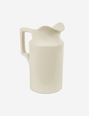 Stoneware Still Life Pitcher