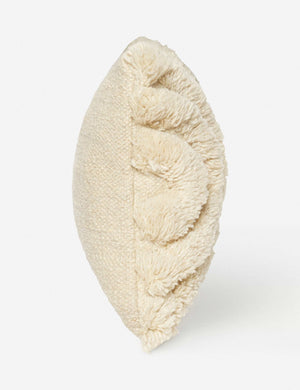 Side of the arches ivory lumbar pillow