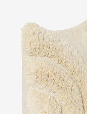 Corner of the arches ivory square pillow