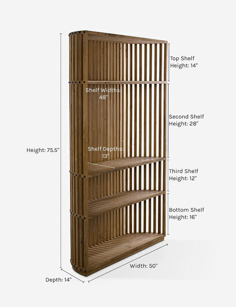 Vedima Bookcase